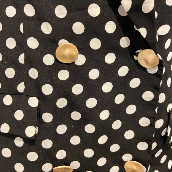 ✨SOLD✨Polka dot blazer dress - Picture 7 of 9